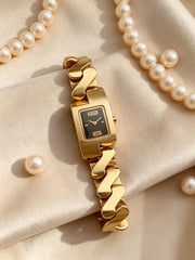Gold and Black Watch HS2512-121-03