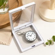 Silver Shell with White Surface, Boxed