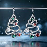 Christmas Tree Earrings-1