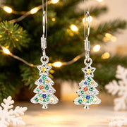 Christmas Tree Earrings-2