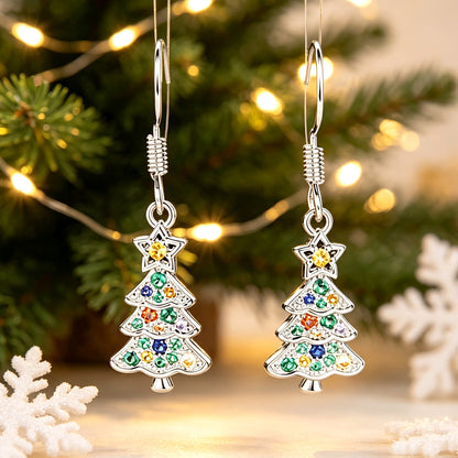 Snowman Drop Earrings For Women In Electroplated Copper Featuring Copper Ear Pins, Perfect For Christmas