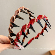 6 # Brown + Wine Red 2 Pieces