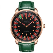 Rose Gold Green Belt