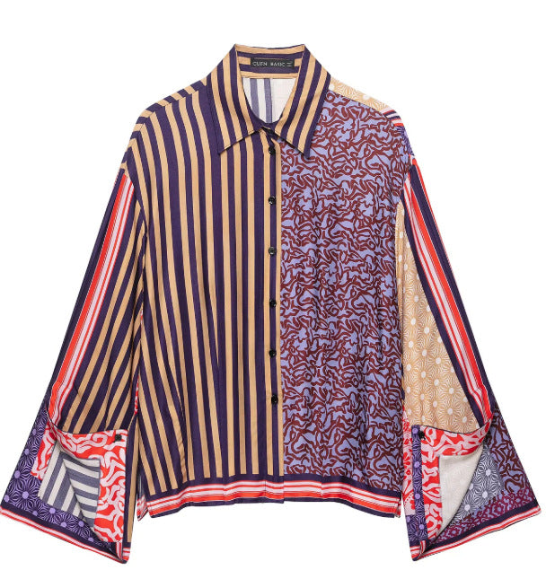 Solid Color Cardigan With Shirt Collar And Single Breasted Closure For Women, Elegant Style In Polyester Fabric Featuring Belt Detail