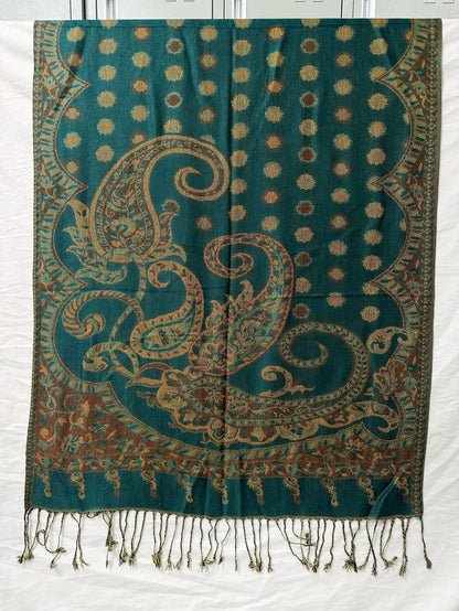 Polyester Tassel Shawl Scarf For Spring, Lightweight And Stylish Accessory