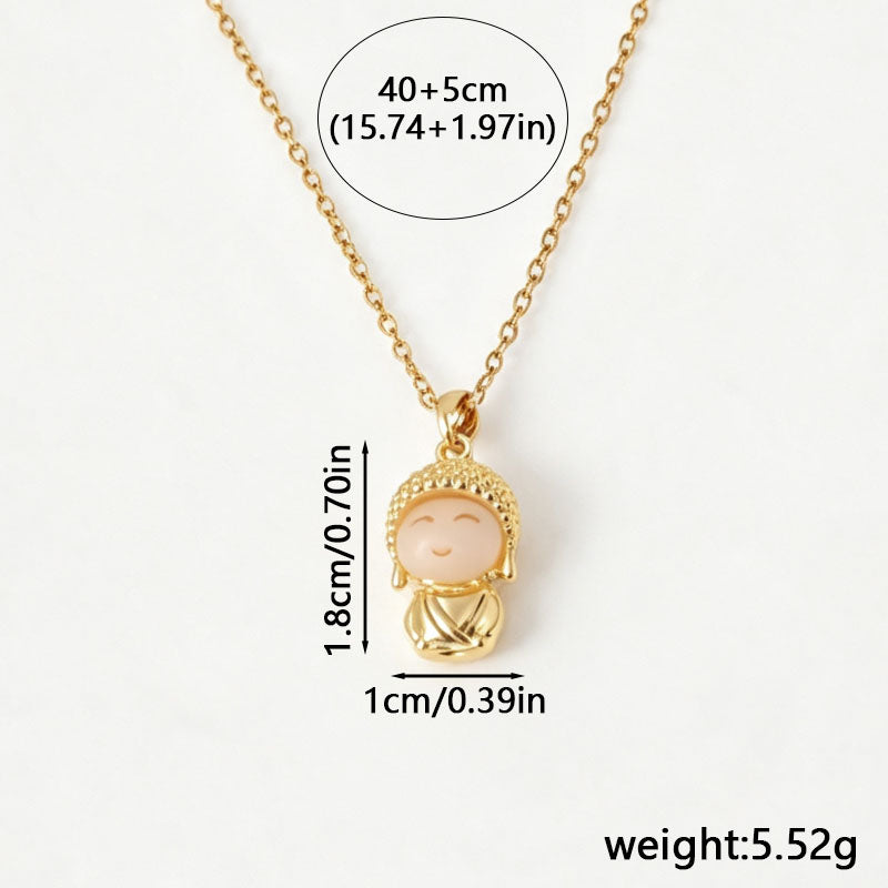 Hypoallergenic Irregular Necklace For Couples With 18K Real Gold Plated 304 Stainless Steel And PVD Coated Cable Chain
