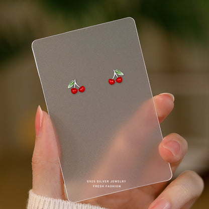 Cute Banana Stud Earrings For Women In Gold Featuring 925 Sterling Silver With Epoxy Craft