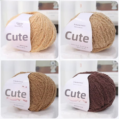 Coral Fleece Wool Yarn For Home Textiles And Decor