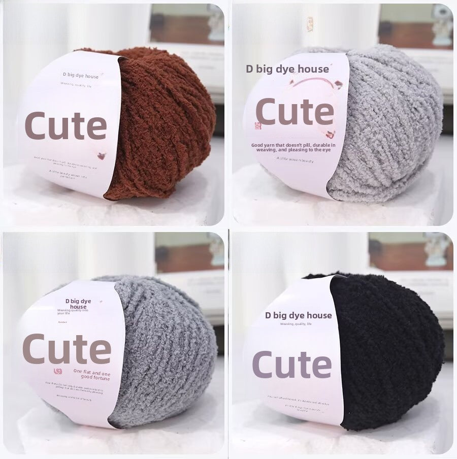 Coral Fleece Wool Yarn For Home Textiles And Decor