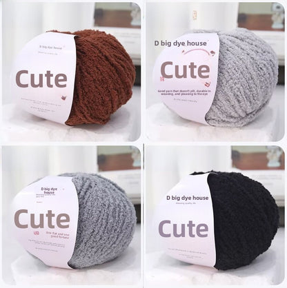 Coral Fleece Wool Yarn For Home Textiles And Decor