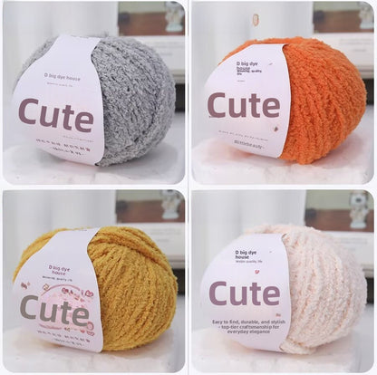 Coral Fleece Wool Yarn For Home Textiles And Decor
