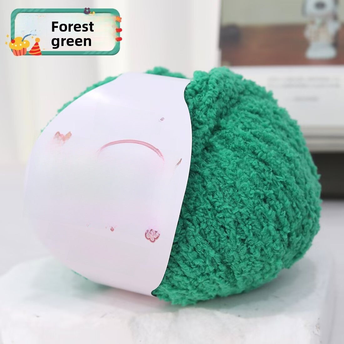 Coral Fleece Wool Yarn For Home Textiles And Decor