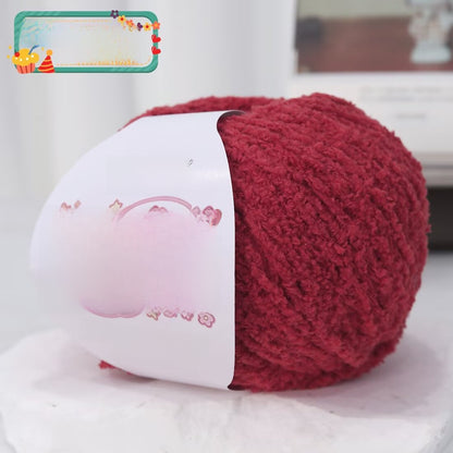 Coral Fleece Wool Yarn For Home Textiles And Decor
