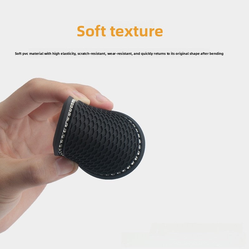 Cartoon Car Interior Decorations Made Of Durable PP Material In Dyed Black For Unique Automotive Style