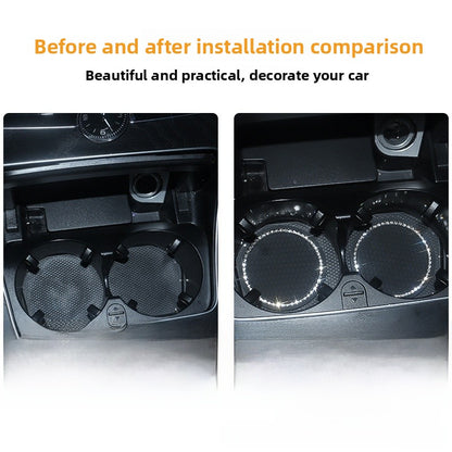 Cartoon Car Interior Decorations Made Of Durable PP Material In Dyed Black For Unique Automotive Style