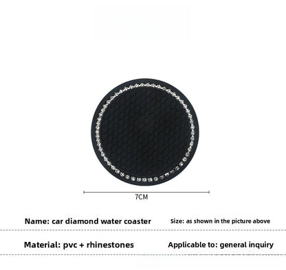 Cartoon Car Interior Decorations Made Of Durable PP Material In Dyed Black For Unique Automotive Style