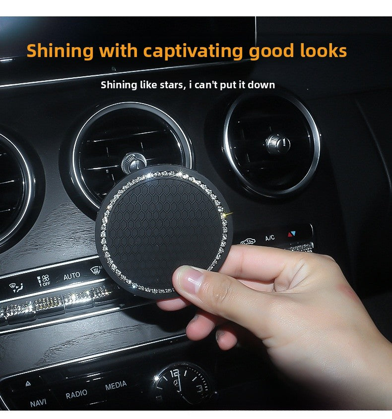 Cartoon Car Interior Decorations Made Of Durable PP Material In Dyed Black For Unique Automotive Style