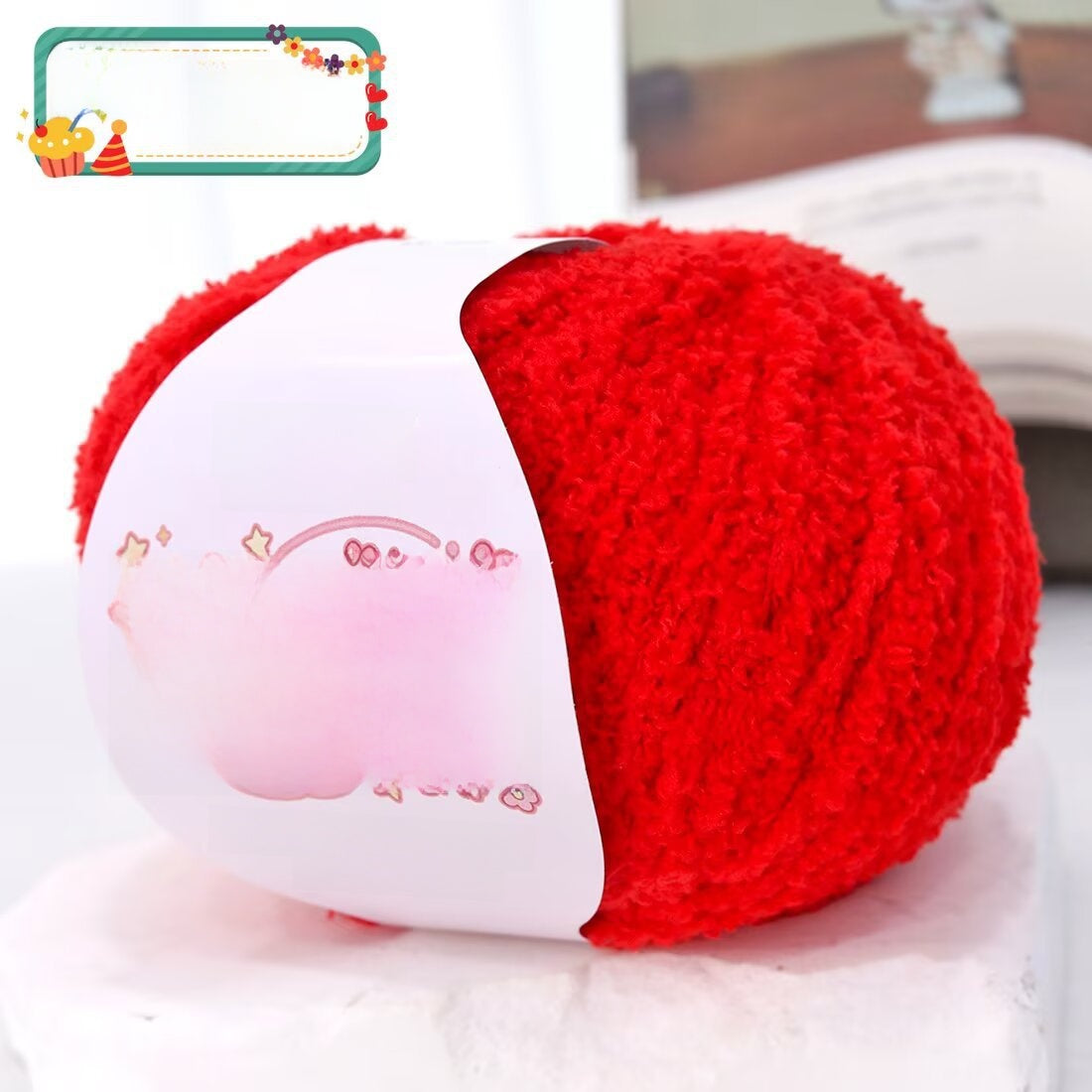 Coral Fleece Wool Yarn For Home Textiles And Decor