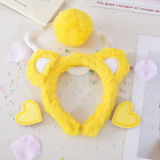 Yellow four-piece set