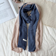Dark blue and cream color