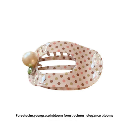 Sweet Bow Tie Hair Claws For Women Made Of Acetic Acid Sheets, Stylish Hair Accessories
