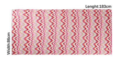 Waves Polyester Shawl Scarf In Ombre, Suitable For All Seasons
