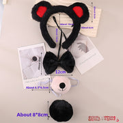 Black Red-eared Outfit