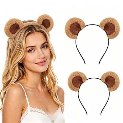 Little Bear Sweet Spa Headband For Kid's, Cloth Material, Blue, Perfect For Summer