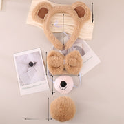 Light Brown Chestnut-colored Ears Set