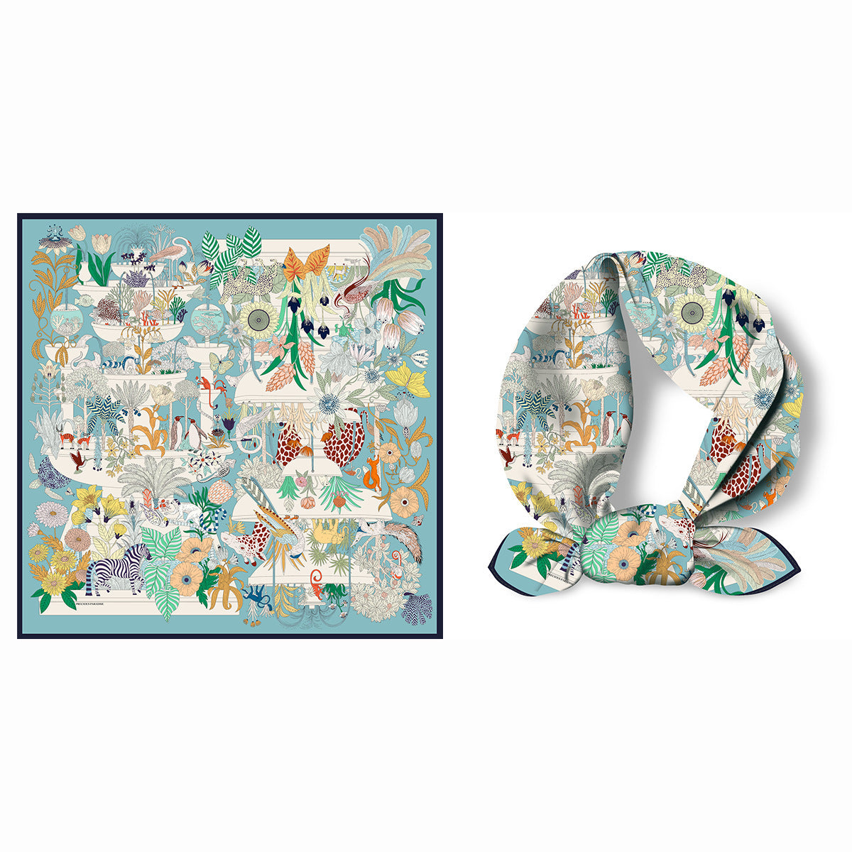 Retro Satin Silk Scarf Bag, Perfect For Autumn