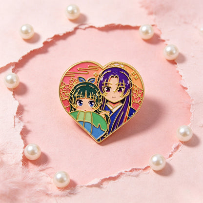 Cartoon Character Pin In Zinc Alloy Featuring Durable Stoving Varnish Finish