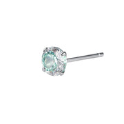 E6543_Ice Mint Filled_Platinum Plated_Single Piece_4M_999 Pure Silver_Y