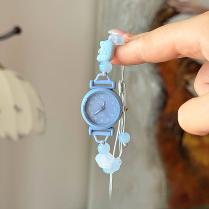 Unisex Quartz Watch With Textile Strap, Metal Case, Ordinary Glass Mirror, And Pointer+Number Display