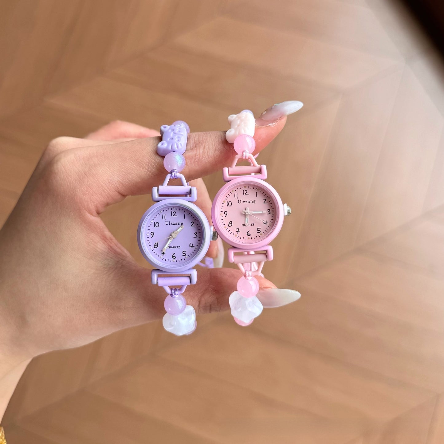 Unisex Quartz Watch With Textile Strap, Metal Case, Ordinary Glass Mirror, And Pointer+Number Display
