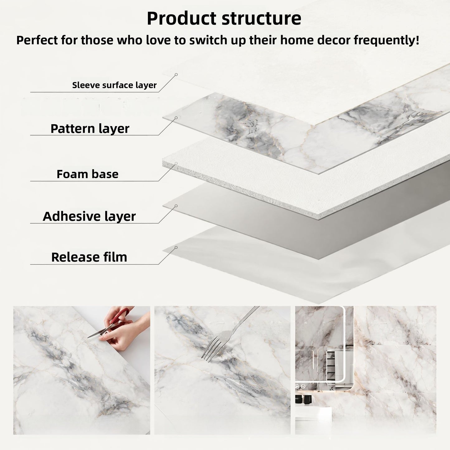 Decorative Wall Sticker For Home Textiles & Decor, Easy To Apply And Remove, Perfect For Any Room