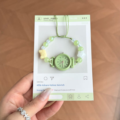 Unisex Quartz Watch With Textile Strap, Metal Case, Ordinary Glass Mirror, And Pointer+Number Display