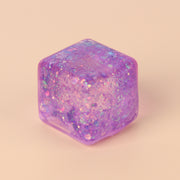 Purple Gold Glitter Squares