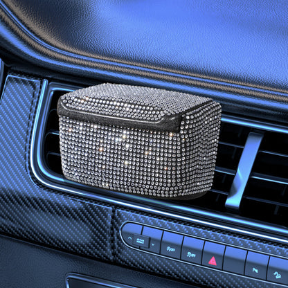 Plastic Car Hanging Accessory In White, Suitable As A Car Ashtray