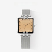 Champagne Gold Face with Silver Band
