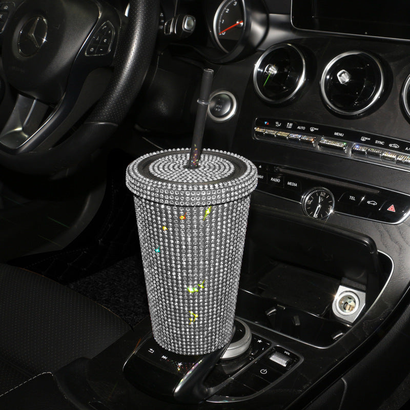 Plastic Cup In White For Car Interior Accessories