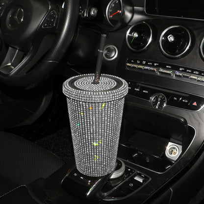 Plastic Cup In White For Car Interior Accessories