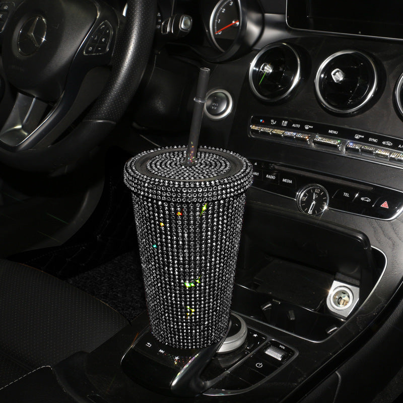 Plastic Cup In White For Car Interior Accessories