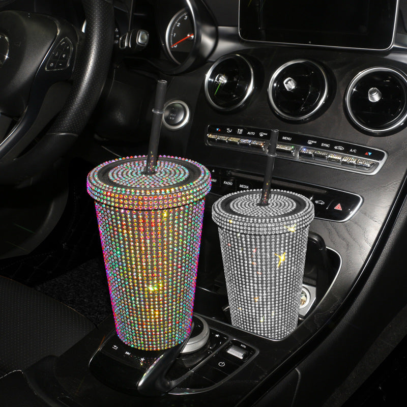 Plastic Cup In White For Car Interior Accessories