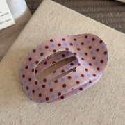 Purple Pink Polka Dots