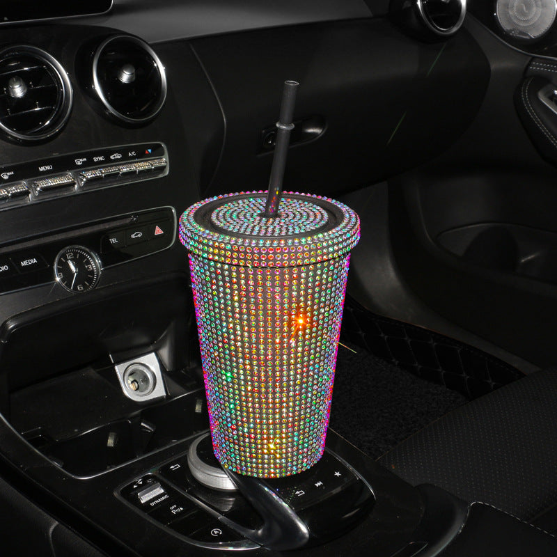 Plastic Cup In White For Car Interior Accessories