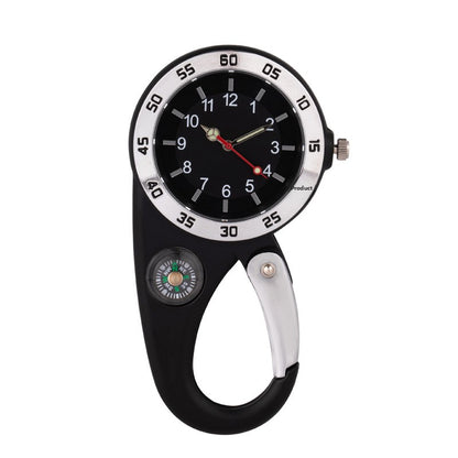 Unisex Quartz Watch With Stainless Steel Strap And One Piece Buckle Featuring Ordinary Glass Dial