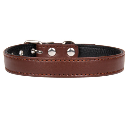 Solid Color PU Leather Pet Leash For All Seasons, Perfect Halloween Accessory