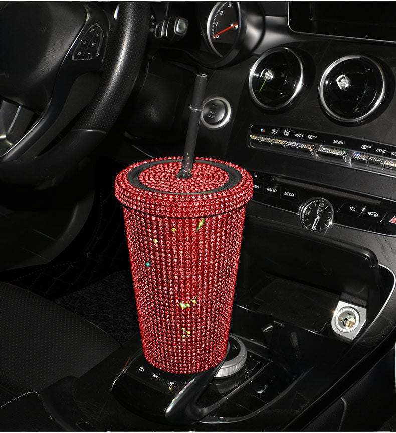 Plastic Cup In White For Car Interior Accessories