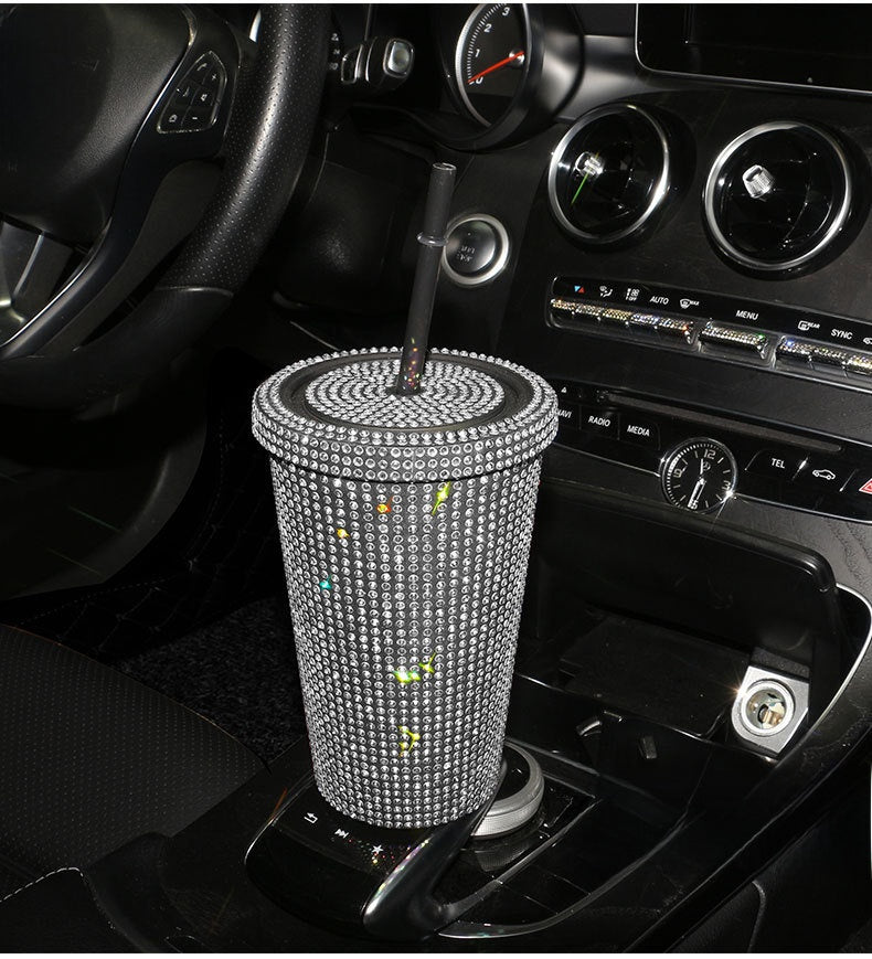 Plastic Cup In White For Car Interior Accessories