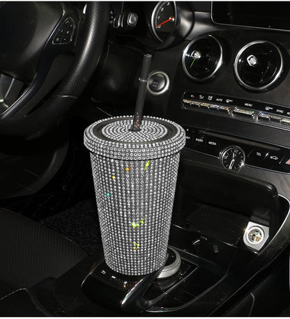 Plastic Cup In White For Car Interior Accessories